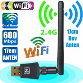 600Mbps Usb Wireless Wifi Büyük Antenli